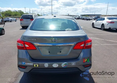 2018 Nissan Sentra Sl из США, поврежденный, VIN 3N1AB7AP8JY324858